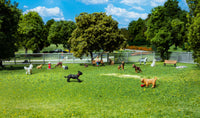 HO Woodland Scenic Accents Dog Pack A1971