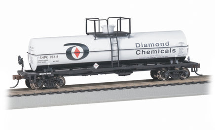 HO Bachmann Chemical Tank Car - Diamond Chemicals #19414 - 75805