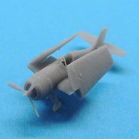 1/350 Black Cat Models Grumman F4F Wildcat, folded wings (x6) AC350139B
