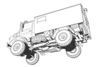 1/72 ACE Model Unimog U1300L 4x4 Krankenwagen Ambulance 72451