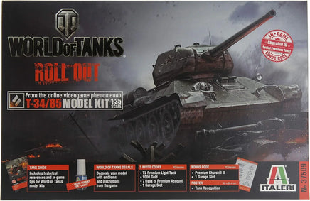 1/35 Italeri World Of Tanks: T-34/85 37509 - MPM Hobbies