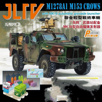1/35 Sabre Model JLTV M1278A1 M153 CROWS with MK19 automatic grenade launcher Premium Edition 35A13-P