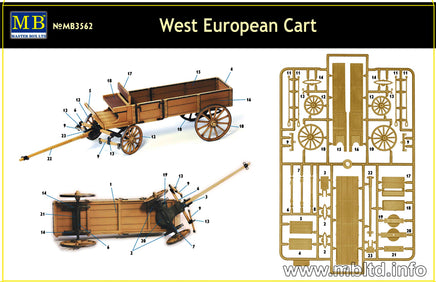 1/35 Master Box West European Cart 3562
