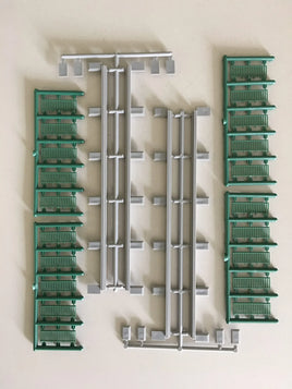 HO Rix Products Wrought Iron Railings (4 50′ Railing) 628-0124 - MPM Hobbies