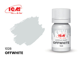 ICM Acrylic Paint Offwhite (12 ml) 1028