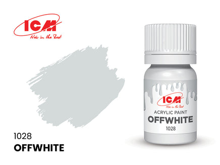 ICM Acrylic Paint Offwhite (12 ml) 1028