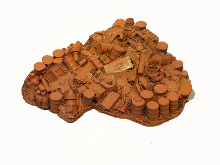 HO Monroe City Junk Scrap Metal Pile #2101