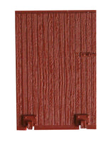 On30 Bachmann 18 ft. Box Car - Oxide Red Data Only (2 per Box) 26501