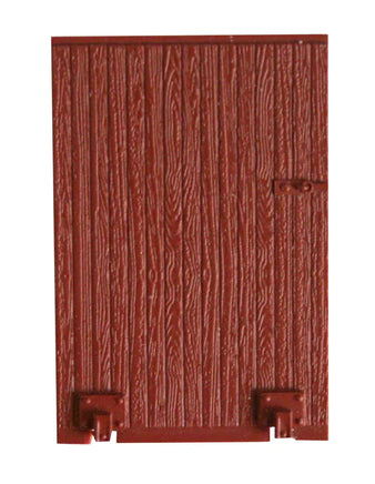 On30 Bachmann 18 ft. Box Car - Oxide Red Data Only (2 per Box) 26501