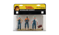 G Woodland Scenic Accents Three Train Mechanics A2549