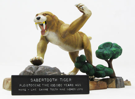 1/13 Atlantis Models Prehistoric Scenes Sabre Tooth Tiger 733