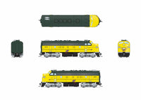 HO Broadway Ltd EMD F7A CNW 401 Executive Scheme No-Sound / DCC-Ready 9698