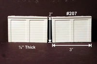 N Monroe Retaining Walls Concrete 2 Pack #207