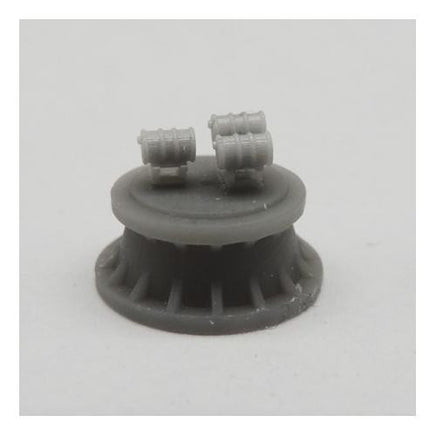 1/350 Black Cat Models Gas Drums on Racks Set (x12) AC350120E