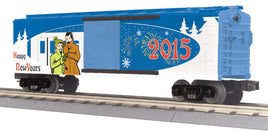 O MTH 2015 Happy New Year Box Car 30-74781