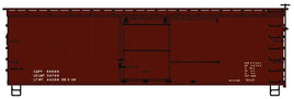 HO Accurail 36' Wood Boxcar Metal Ends Straight Underframe (1940s Lettering) 1497