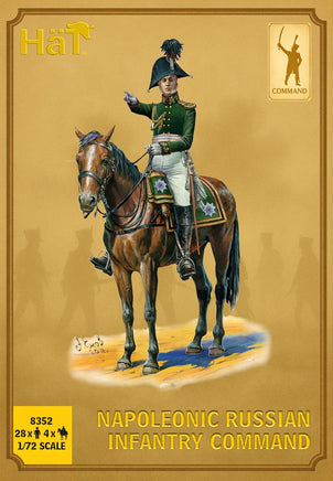 1/72 Hat Industries Napoleonic Russian Infantry Command 8352