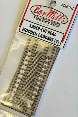 O Bar Mills Wooden Ladders 4-Pack 4035