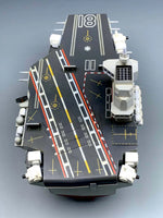 1:Egg Tiger Model PLA Navy Type-003 Aircraft Carrier Fujian CV-18 Cute Ship Kit Series / Q Version 618