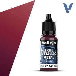 Vallejo True Metallic (Shade) Ruby Red 18ml 77.146