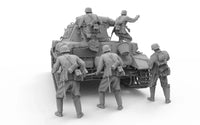 1/35 Border Model WWII German Tank Desant Troops BR005