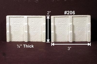 N Monroe Retaining Walls Cut Stone 2 Pack #206