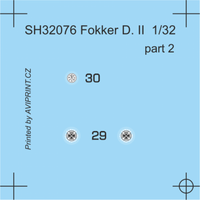 1/32 Special Hobby Fokker D.II "Grünzweig'S Planes" SH32076