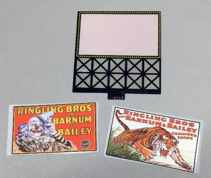 O/HO Miller Engineering Large Circus Billboard 88-2951 - MPM Hobbies