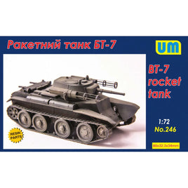 1/72 Uni Model BT-7 Rocket Tank 246