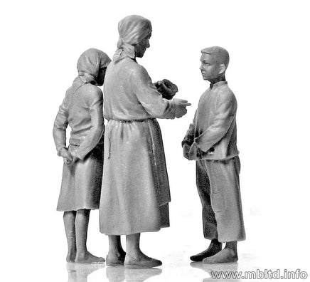 1/35 Master Box Eastern Region Peasants 3588