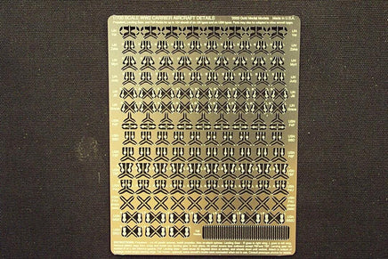 1/700 Gold Medal WWII CARRIER AIRCRAFT PARTS (Equips 124 IJN & USN aircraft) 700-18