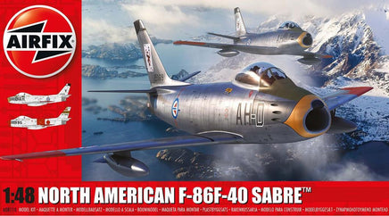 1/48 Airfix F-86 Sabre Fighter Plastic Model Kit A08110