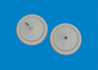 1/48 Eduard Bulldog wheels Brassin for AIRFIX 6481045