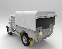 1/35 Gecko Models Bedford MWD 15-cwt 4x2 GS Truck w/Canvas Cover (Closed Cab) 35GM0027