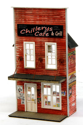 HO Banta Modelworks Chillery' Cafe - Front Only #2150