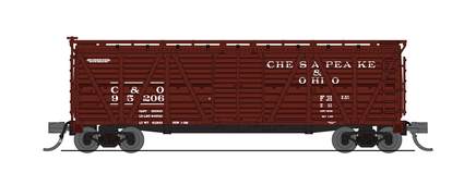 N Broadway Ltd Stock Cars - Chesapeake and Ohio (2) 6590