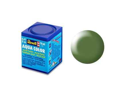 Revell Aqua Color Acrylic Paint 18ml - Silk "Greenish Gray" 32360