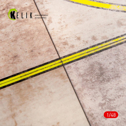 1/48 Kelik RPK runway Base - Acrylic 3 mm (280 x 180 mm) (170 g) KS48001