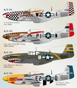 1/48 Lifelike Decals P-51 Mustang p-6 48-052