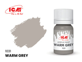ICM Acrylic Paint Warm Grey (12 ml) 1031