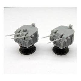 1/350 Black Cat Models 5/38 MK.38 Twin Gun Mount with Reinforced Gunhouse (x2) AC350097