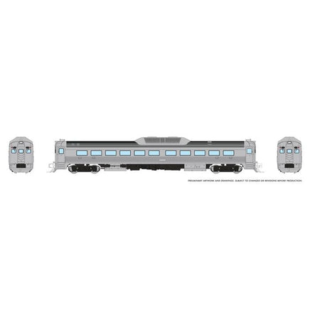 N Rapido Budd RDC-1 (Ph 2) (DC/DCC/Sound): Painted, Unlettered 516595