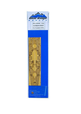 1/700 Blue Ridge Models USS Alabama BB-60 Wood Deck for Trumpeter W20009