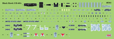 1/48 ICM UH-60A Black Hawk US Military Transport Helicopter 48361