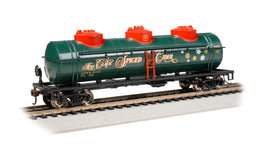 HO Bachmann 40' Three-Dome Tank Car - Mrs. Claus' Spiced Cider 17117