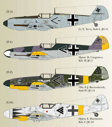 1/48 Lifelike Decals Me 109 p-6 48-034