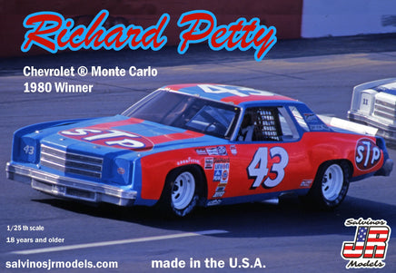 1/25 Salvino Richard Petty 1980 Monte Carlo “Nashville Winner” 10751