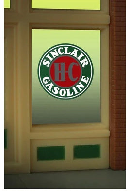 Miller Engineering Sinclair Window Sign 8980 - MPM Hobbies