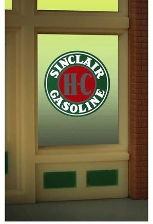 Miller Engineering Sinclair Window Sign 8980 - MPM Hobbies