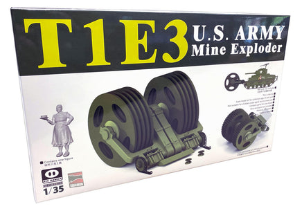 1/35 Pig Models T1E3 US Army Mine Exploder for Sherman 35-005